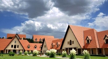 Le campus de l'Université Al Akhawayn, à Ifrane.