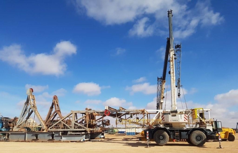 Du matériel de forage dans la zone de Tendrara opéré par Sound Energy