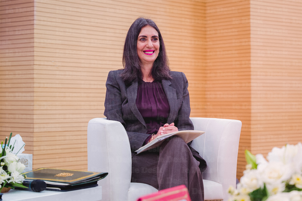 Nadia Fettah, ministre de l'Économie et des Finances.