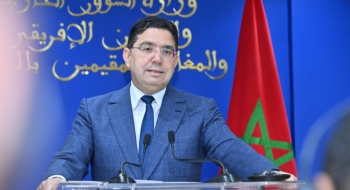 Le ministre des Affaires étrangères, de la Coopération africaine et des Marocains résidant à l’étranger, Nasser Bourita. crédit: MAP