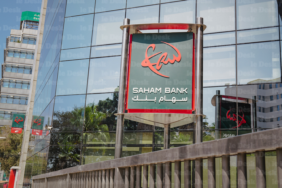 Le siège de Saham Bank à Casablanca. Crédit : Le Desk