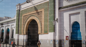 L'entrée du Marché central à Casablanca.
