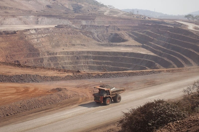 Une mine d'étain. Crédit : Atlantic Tin