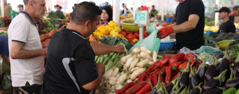 Le marché de proximité Imam Ali à Fès. Crédit : MAP