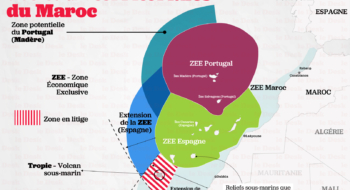 Les délimitations des eaux territoriales du Maroc