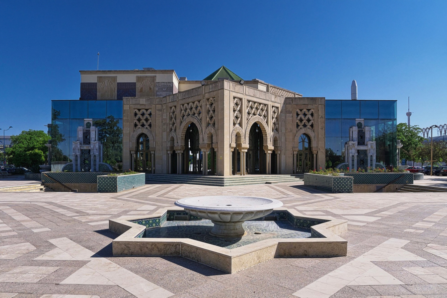 Le pavillon Hassan II à Séville, en Espagne.