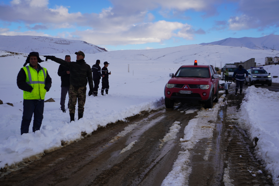 Province de Midelt : les autorités poursuivent une forte mobilisation pour faire face aux intempéries