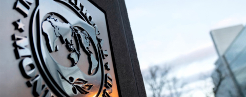 Le siège du Fonds monétaire international (FMI), à Washington, aux États-Unis.