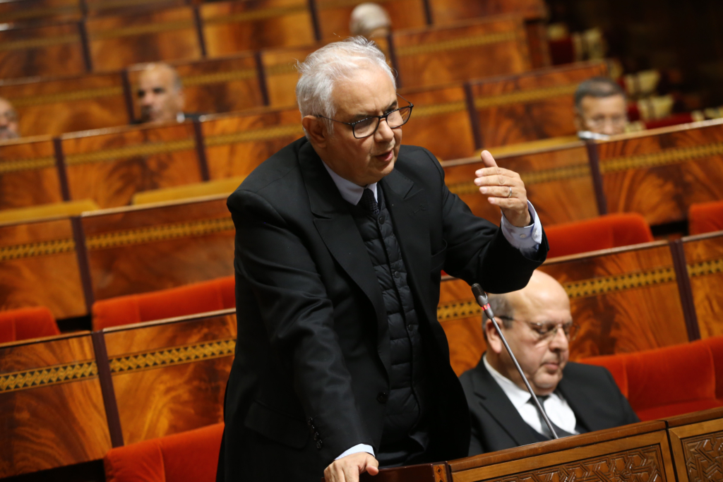 Le ministre de l'Équipement et de l'Eau, Nizar Baraka,