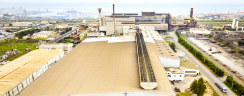 Le site industriel du groupe Sonasid à Jorf Lasfar.