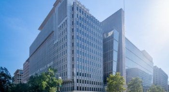 Le siège du Groupe la Banque mondiale à Washington, aux États-Unis. Crédit : CC