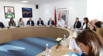 Lors d'une réunion du Bureau politique du Rassemblement national des indépendants, présidée par Aziz Akhannouch.