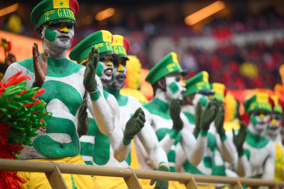 Des supporters sénégalais lors de la finale de la CAN 2025 à Rabat, le 18 janvier 2026.