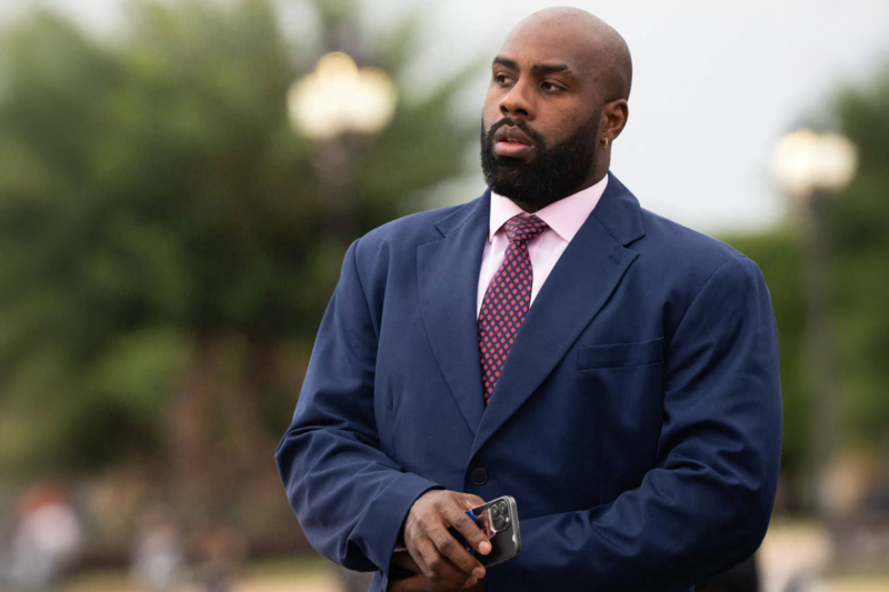 Le judoka français Teddy Riner.