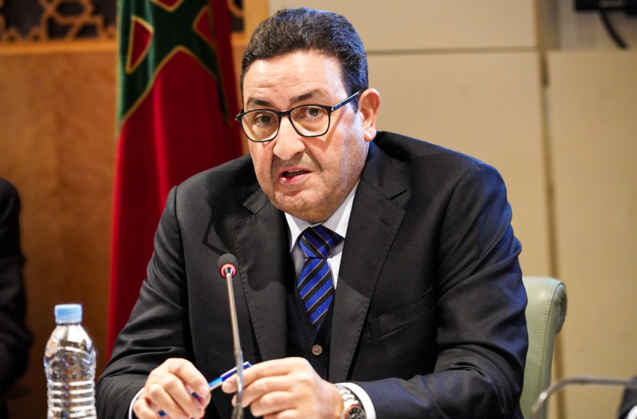 Abdessamad Kayouh, ministre du Transport et de la Logistique.