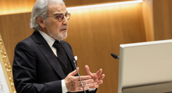 Abdellatif Jouahri, wali-gouverneur de Bank Al Maghrib, lors du séminaire sur l'efficience du cadre juridique relatif au recouvrement judiciaire des créances en souffrance, le 24 mars 2026