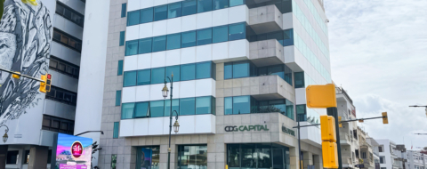 Le siège de CDG Capital à Rabat.