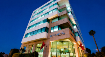 Siège de CDG Capital à Rabat.