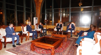 Le Chef du gouvernement Aziz Akhannouch à Nairobi, le 10 mai 2026, pour représenter le roi Mohammed VI lors du Sommet Africa Forward.