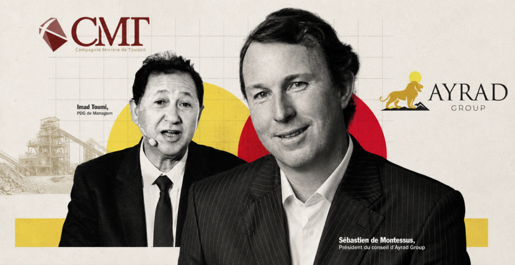 Sébastien de Montessus et Imad Toumi, les deux architectes de la reprise de CMT par Ayrad Group.