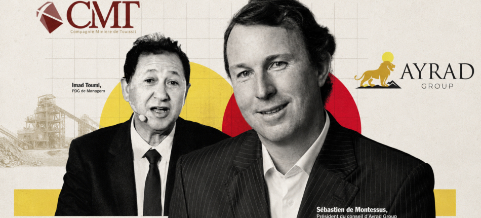 Sébastien de Montessus et Imad Toumi, les deux architectes de la reprise de CMT par Ayrad Group.
