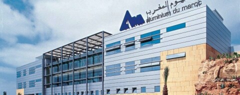 Le siège d'Aluminium du Maroc.