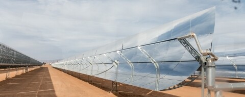 La station solaire Noor, pilotée par l'Agence marocaine de l'énergie solaire (Masen) et exploitée par ACWA Power.