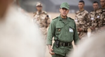 Un officier des FAR (photo d'illustration).