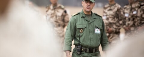 Un officier des FAR (photo d'illustration).