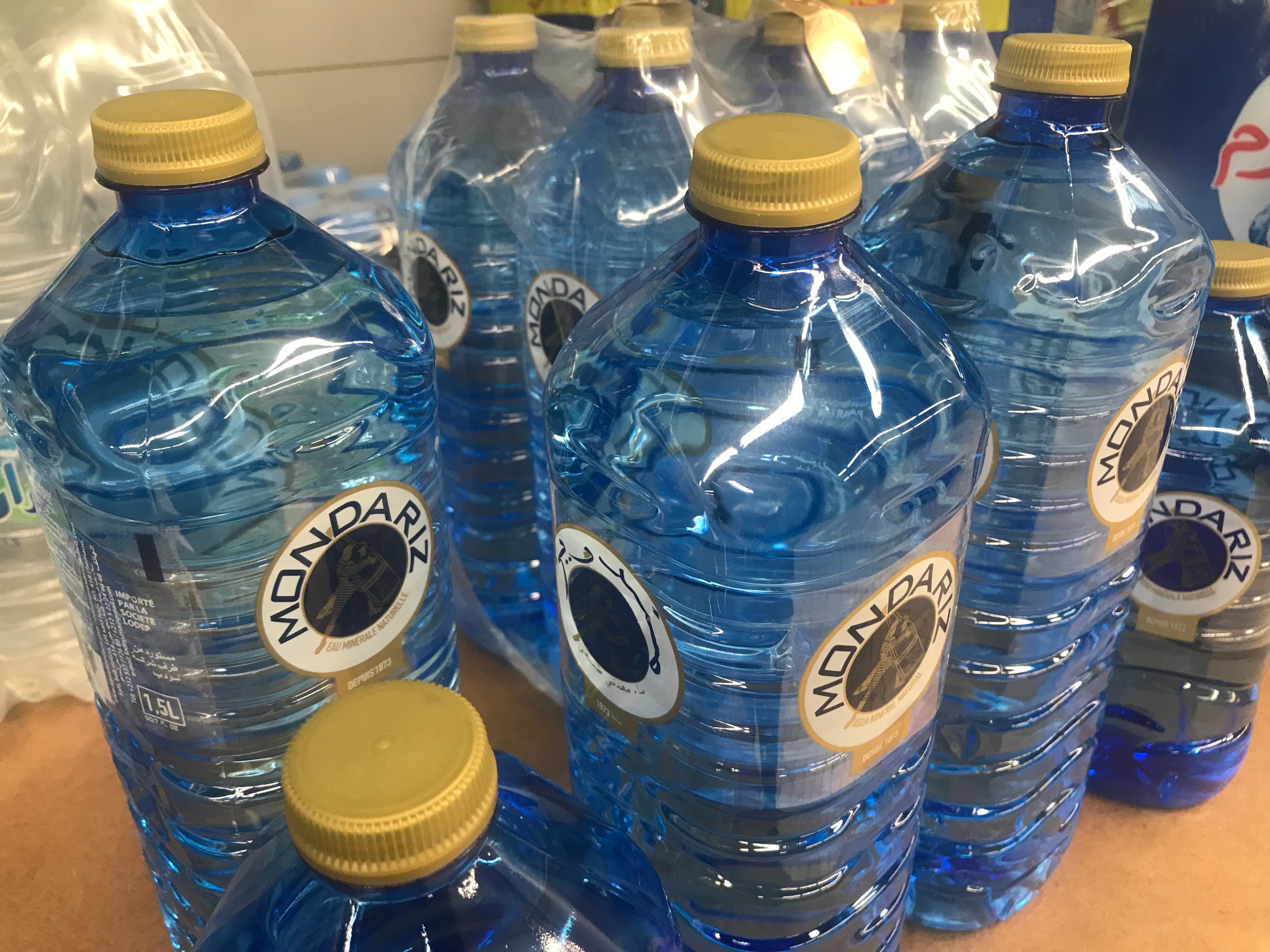 Eau Espagnole Bouteille Bleue