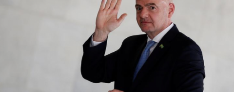 Gianni Infantino, président de la FIFA depuis 2016, sera candidat à sa propre succession en 2027.