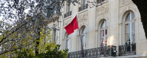 L'ambassade du Maroc à Paris. Crédit : DR