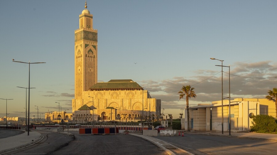 La Mosquée Hassan II, à Casablanca (photo d'illustration).