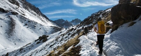 Trekking dans le Haut-Atlas. DR