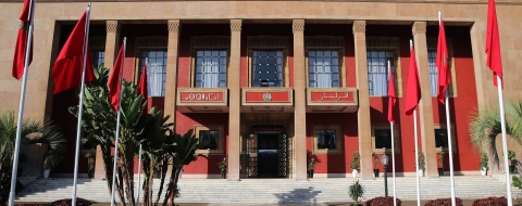 Siège du parlement à Rabat