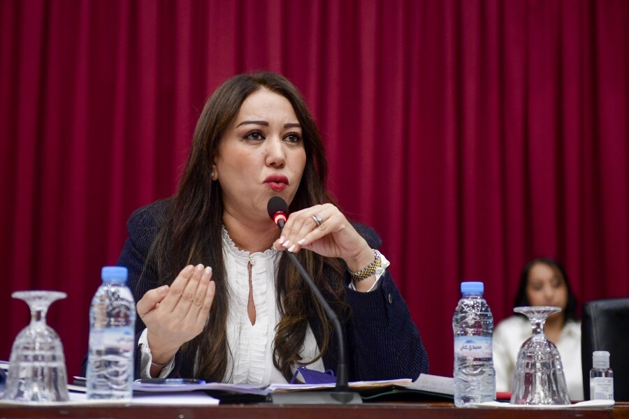 Nabila Rmili, présidente du Conseil de la commune de Casablanca. Crédit : AIC PRESS