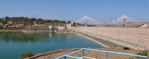 Le barrage Sidi Mohammed Ben Abdellah.
