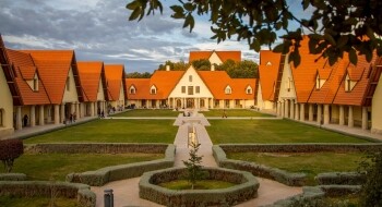 Le campus de l'Université Al Akhawayn à Ifrane