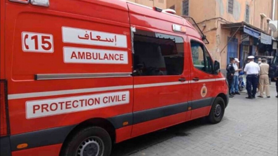 Une ambulance de la Protection civile (photo d'illustration). Crédit : DR