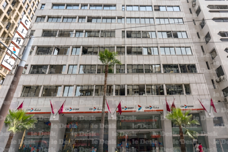 Siège de CIH Bank à Casablanca.