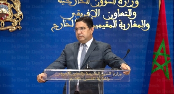 Nasser Bourita, ministre des Affaires étrangères, de la Coopération africaine et des Marocains résidant à l’étranger.
