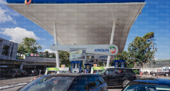 Une station-service Afriquia