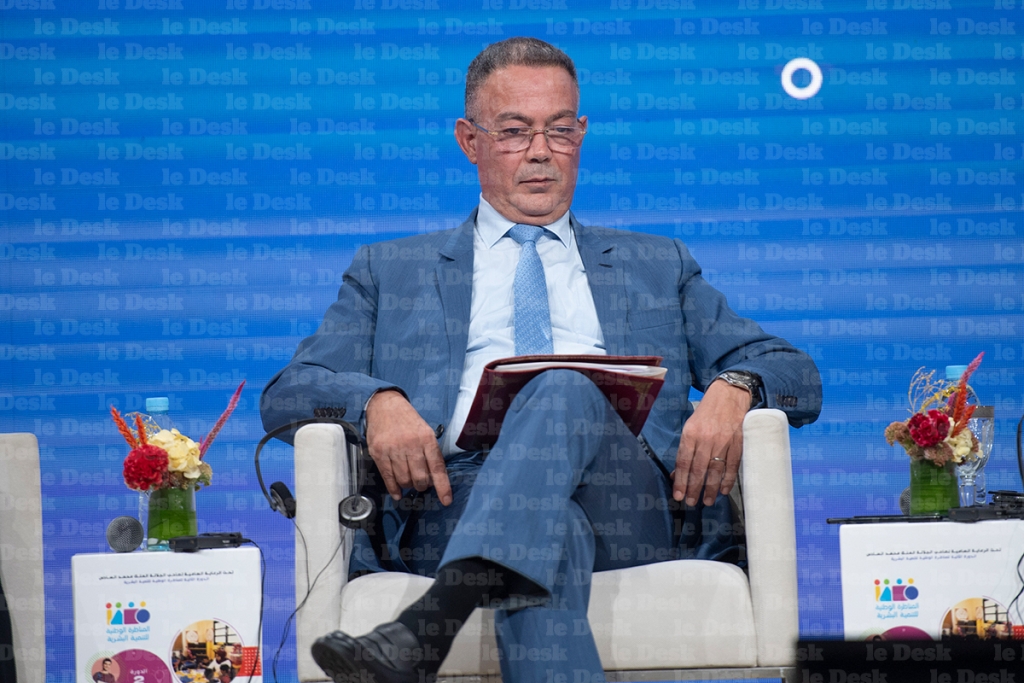 Fouzi Lakjaa, ministre chargé du Budget.
