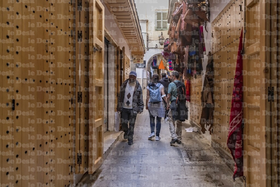 Une ruelle du vieux Tanger. Crédit: Agence Imaginium