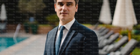 Arnaud de Rugy, patron d'Infras.