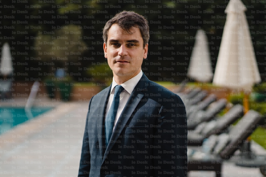 Arnaud de Rugy, patron d'Infras.