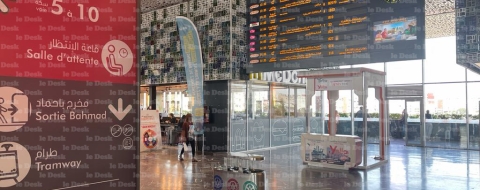 La gare TGV Casa-Voyageurs de l'ONCF. Crédit: Le Desk
