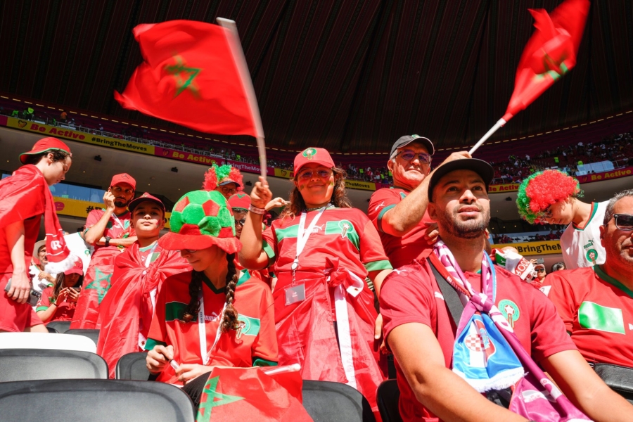 Supporters marocains. Qatar 2022