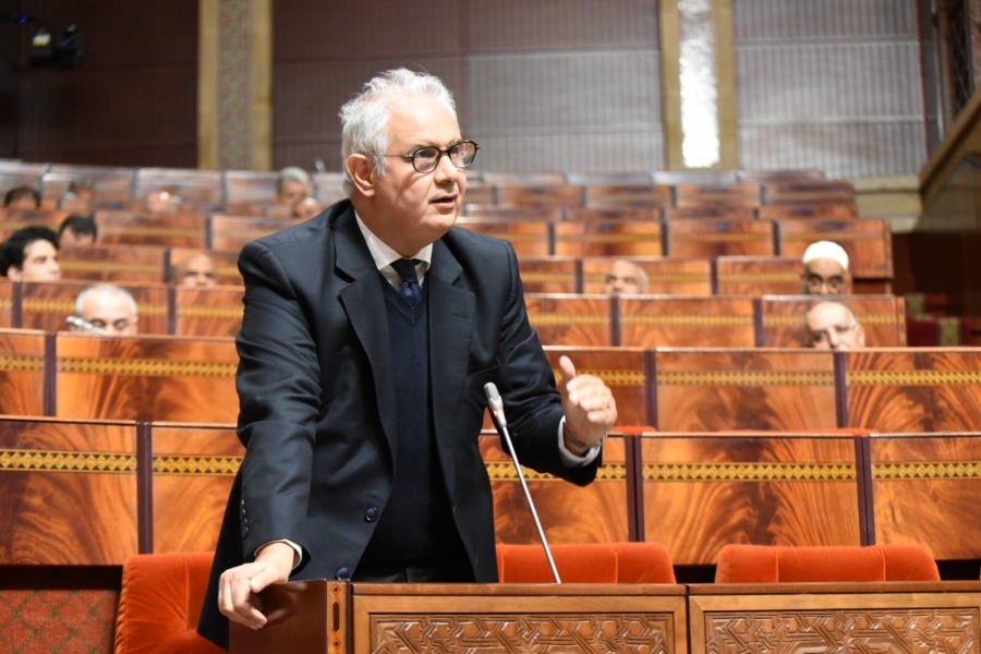 Nizar Baraka, ministre de l'Equipement et de l'Eau. Crédit : DR