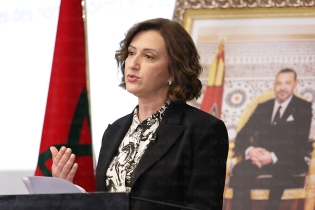 Fatim-Zahra Ammor, ministre du Tourisme, de l'Artisanat et de l'Économie Sociale et Solidaire. Crédit: Mustapha Razi / Le Desk